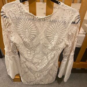 Beautiful white lace dress